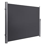 Faltbare Vertikalmarkise - Outdoor Sonnenschutz für Innenhöfe & Gärten, bewegliche Sichtschutztrennwand, UV-Schutz & witterungsbeständige Schattenlösung