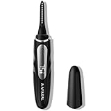 AYASAL Beheizte Wimpernzange: 10-Sekunden-Schnellaufheizen, lang anhaltender Schwung – Tragbare elektrische Wimpernzange, sicheres Anti-Verbrennungs-Design für alle Wimperntypen