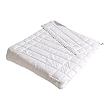 Traumschlaf Alpaka Bettdecke • Leichte Sommerbettdecke mit 100 % Alpakawolle • Hochwertige Naturdecke • Atmungsaktiv & temperaturausgleichend • Für Allergiker geeignet •