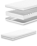 Mister Sandman ergonomische 7-Zonen Kaltschaummatratze 60x120 cm, Wendematratze H2 H3, öko-tex Zertifiziert, 5 cm hoch