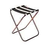 IWENZHKPA Campingstuhl Faltbar Outdoor Klappstuhl Camping Stuhl Angeln Picknick BBQ Sitz Ultraleicht Luftfahrt Aluminium Klapp Hocker Faltbarer Stuhl