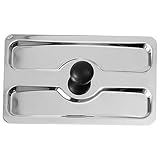 Ipetboom 1 Stück Toasterabdeckung aus Praktische und Stilvolle Abdeckung für Brotbackautomaten Schützt die Brotausgabe Einfache Handhabung Rostfrei und Langlebig