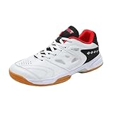Kraftpaid Badminton Squash Schuhe,Tischtennis Schuhe Herren,Atmungsaktiv Badminton Schuhe,Tischtennis Turnschuhe,Frauen Badminton Schuhe,Tennis Squash Schuhe Turnschuhe FüR Tischtennis Volleyball