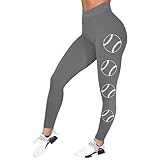 Generisch 2025 - Damen-Leggings mit Aufdruck, Po-Lift, Fitness, Sport-Leggings, Yoga-Hose Body Kette (Dark Gray, XL)