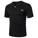 Businesshemden für Herren Basic Freizeit -Shirt Herrenhemd mit normaler Passform Adrette Kleidung Hemden für Männer Arbeit Outdoor-Sport Golf Tennis Digitale Uhr Kinder