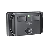 3,1 A Doppel-USB-Auto-Ladegerät-Steckdose, USB-Ladeanschluss, Netzadapter, kompatibel für Motorrad, LKW, ATV, Auto