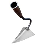 Hoe Hoe – Great Ergonomisch kurz | Gardenhacgarthacke Profale Schwere | Hoe Gartendreieck rutschfest und Größe für die Zubereitung von Unkraut hinten hinten