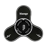 Nackenmassagegerät, Schulterentlastungswerkzeug, 8 einstellbare Modi, schnurloses USB-wiederaufladbares Design, Muskelentspannung für Fitnessstudio, Spa, Schlaf, Auto, Workout, Erholung, 13 x 13 cm