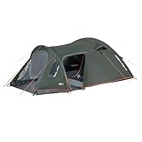 High Peak Kuppelzelt Kira 3 4 Personen Camping Trekking Zelt Igluzelt Vorraum Kira 4.1