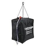 YUUGAA Solar-Duschtasche, 40 l, Solar-Duschsack, Wassersack, zum Schwimmen, beheizt, mit Energie