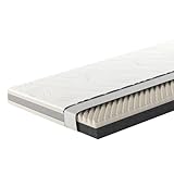 Lunea Möbel Topper 80x200 cm - 11 cm Höhe, H3 Memory Foam – 7-Zonen Orthopädisch & Ergonomisch – Wendbar mit Massageeffekt – Atmungsaktiv, Ideal bei Rückenschmerzen
