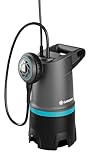 GARDENA Schmutzwasser-Tauchpumpe 20000 BASIC, 20.000 l/h, mit Schwimmschalter (09017-47)
