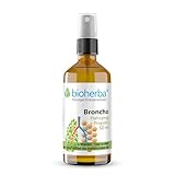 BIOHERBA Halsspray Broncho mit Propolis Extrakt 50 ml – Natürliches Rachenspray - Hustenmittel mit Ingwer + Vitamin C und Pflanzenextrakten, Unterstützt Immunsystem, PZN: 17188640