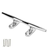 Bootsklampe, Klampe Edelstahl, Festmacherklampe, Boat Cleat, Belegklampe, Anlegeklampen für Boote, Marine Klampe, Anlegeklampen Kajak, Boot Dock Klampe, für Boote, Yachten, Docks, Fahnenmasten