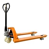 Robuster manueller Palettenwagenheber mit Nylonrädern - Kompakter Lagerlader für effiziente Logistik & Schwerlastbewegung, ideal für den industriellen Einsatz
