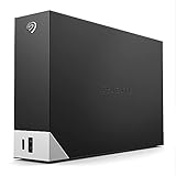 Seagate One Touch HUB 8TB, Externe Festplatte, 2 fach USB Hub, 3.5 Zoll, USB 3.0, PC, Notebook & Mac, inkl. Data Rescue Service (STLC8000400)