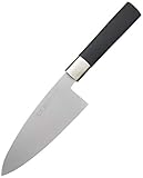 Kai Black Deba, Klinge 15,0 cm, t=5.0, 6715D, schwarzer griff