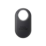 Samsung Galaxy SmartTag2 Bluetooth-Tracker, Kompassansicht, Suche in der Nähe, mit bis zu 500 Tage Laufzeit, wassergeschützt, Schwarz (1 Stück)