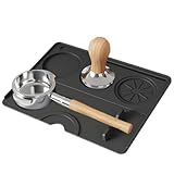 Mixnexorad Kaffee Tamper Unterlage - Silikon Tamp Station | Pulverpresse Unterlage Für Café Theke Küche Haushalt Kommerzielle Bar Restaurant Setup