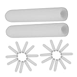 ULTECHNOVO 100 Stück Spülmaschinenschutzkappe spülmaschinengestell reparatur Hutkäfig für Waschmaschine Hutwaschmaschine für Waschmaschine Kappenwascher für Waschmaschine PVC Weiß