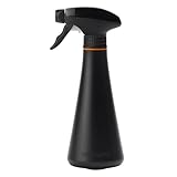 Fiskars Pflanzensprüher, 0,3 l, Sprühflasche zum Bewässern empfindlicher Pflanzen und Reinigen großer Blätter, Höhe: 20,5 cm, Kunstharz, Schwarz/Orange, 1071306