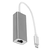 jojofuny USB C Zu RJ45 Ethernet Adapter Ultra Dünner Gigabit Netzwerk Konverter Für Chromebook Laptop Und Mehr Treiberfrei Einfach Zu Bedienen Ideal Für Heimnetzwerke