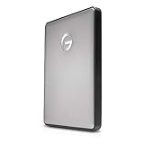 G-Technology G-Drive Mobile USB-C 1 TB (elegantes Aluminium-Design, schnelle Übertragungsrate 140 MB/s, USB-C-fähig, kompatibel mit USB 3.0 und Thunderbolt 3, Mac-kompatibel) space grau