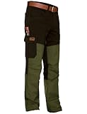 La Chasse® Hundeführer-Durchgehhose Survival Jagdhose Herren Oliv/grün mit Cordura®-Besatz Jägerjeans (DE/NL/SE/PL, Numerisch, 56, Regular, Regular, Oliv (Grün))