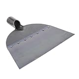 Gadpiparty Premium Hand Schaufel Exkrement reinigungsschaufel aus Stahl für Geflügel Schweineställe Vielseitig Leicht Manuell für Tierhaltung und Stallreinigung