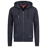 Höhenhorn Woodberg Herren Hoodie Pullover Dunkelblau Gr. XXL