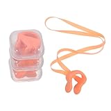 Parliky 4 Stück Teiliges Verschleißfester Nasenklammern für Schwimmer Ergonomisch Geformte Komfortable Nasenclips wasserdichte Schwimmhilfe gegen Wassereintritt und Nasenreizungen Beim