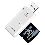 USB 2.0 128GB XD Speicherkartenleser Tragbarer kompakter Flash-Kartenleser