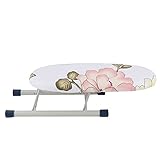 Bügel-Ärmelbrett, Ärmel-Tisch-Bügelbrett, Platzsparendes Mini-Basics-Bügelbrett für Hemdsärmel (Pfingstrose)