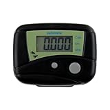 Schrittzähler für Gehschritte und, digitaler LCD-Schrittzähler, Aufzeichnung der Entfernung für Gehen, Schwimmen, Fitness, Sport, Indoor, Outdoor, Wandern, Reisen