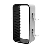 Geekhome - Universal Games Storage Tower Pro - Bis zu 18 Spiele - Mit Controller Halterung für bis zu 4 Gamepads - Gaming Zubehör für PS5, PS4, PS3, XBOX X/S/One, Switch, Switch OLED, Blue Ray, DVD