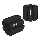 TOPESCT 2 PCS Handgelenkgewichte Knöchelgewichte Set Gewichtsmanschetten für Handgelenk Yoga, Tanz, Barre, Pilates, Kardiotraining, Aerobic, Walking