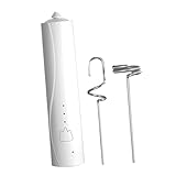 VALICLUD Elektrischer Milchaufschäumer Handlicher Kabelloser Schaummixer Kompakter Tragbarer Handmixer für Kaffee Latte Art Eier und Sahne Leicht Effizient für Zuhause und Wiederverwendbar