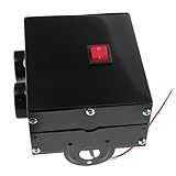 PRETYZOOM Auto Heizlüfter 12v 500w Kfz Entfroster mit Überhitzungsschutz Mobiler Fahrzeug Heizer für Schnelle Scheibenenteisung und Innenraumwärme