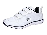 Lico Herren Lionel V Laufschuhe, Weiss Marine, 44 EU