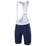 Fahrradhose,Fahrradhose Herren Radfahren BIB Shorts Sommer Männer 4D Atmungsaktiv Gepolsterte Fahrrad Hohe elastische Strap Schweiß Fahrrad Zubehör (Color : WM0C05119N, Size : XXL)