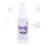 White Butterfly Whitening Cream Intime Aufhellungscreme für schnelles & sanftes Lightening der Haut Deutsche Markenqualität mit hochdosiertem Vitamin C & E - verschiedene Größen (100 ml (1er Pack))