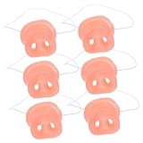 Abaodam 6Stücke Teiliges Cosplay Schweinenasen Requisiten für Halloween und Partykostüme Spaßige Tiermasken für Kindergeburtstage und Zirkusaufführungen Sicher und Leicht