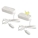ASOFTY 2 Stück Wassermelder, 120dB Lauter Wassersensor, Wasser Sensor Alarm, Wasseralarm für Küche, Badezimmer, Waschküche, Keller, Garagen
