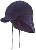 MINYMO Unisex Baby Summer Hat-Bamboo Sonnenhut, Dark Navy, 62 8