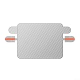 Strapazierfähige Windschutzscheibenabdeckung mit 9 Magneten, vollständiger Schutz gegen eisige Bedingungen im Winter