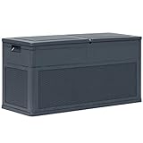 WOODEY Möbelbox Gartenbox 320 L anthrazit