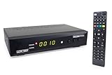 GALLUNOPTIMAL Combo-Receiver DVB-C & DVB-T2 H265 mit Auto Installation & Aufnahmefunktion geeignet für jeden Kabel-Anbieter UND dem Empfang von allen freien DVB-T2 Sender via Antenne