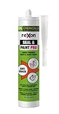 REXON Maleracryl dichtstoff - Seal & Paint PRO - überstreichbar in 30 Min + rissbeständig - 290 ml (weiß)