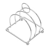 Sosoport Brotständer und Toasthalter Vielseitiger Fach Toast Rack für Brot Sandwiches Langlebiger Platzsparender Küchenorganizer Rostfrei Leicht zu Reinigen für Alltag und Esszimmer