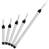 Angoily 5 Stück Pack Wasserstandsanzeiger für Zimmerpflanzen Kunststoff Wasserstandsmesser mit Schwimmanzeige und Wassermangelwarnung Pflanz Wasserzähler für Blumentöpfe